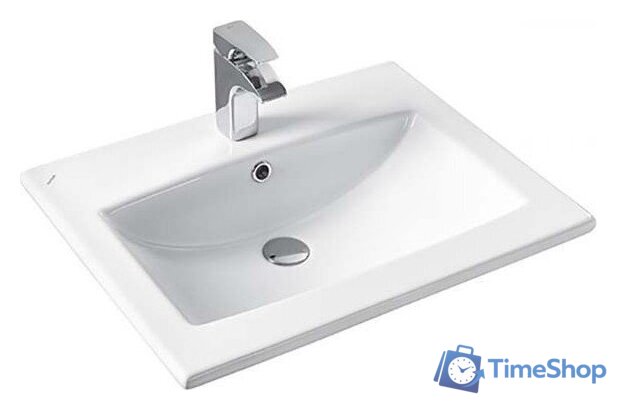  Vigo Тумба под умывальник Grani 600-2-1 Элина (дуб золотой) - Изображение №7 — Интернет-магазин Time-Shop