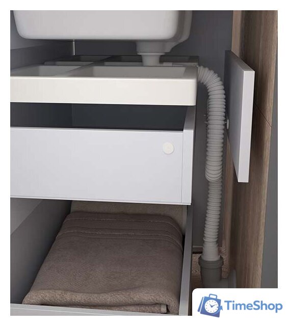  Vigo Тумба под умывальник Grani 600-2-1 Элина (дуб золотой) - Изображение №6 — Интернет-магазин Time-Shop