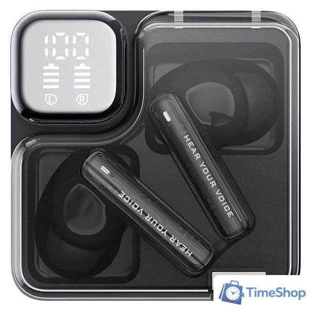 Наушники QCY MeloBuds Neo (черный) - Изображение №1 — Интернет-магазин Time-Shop