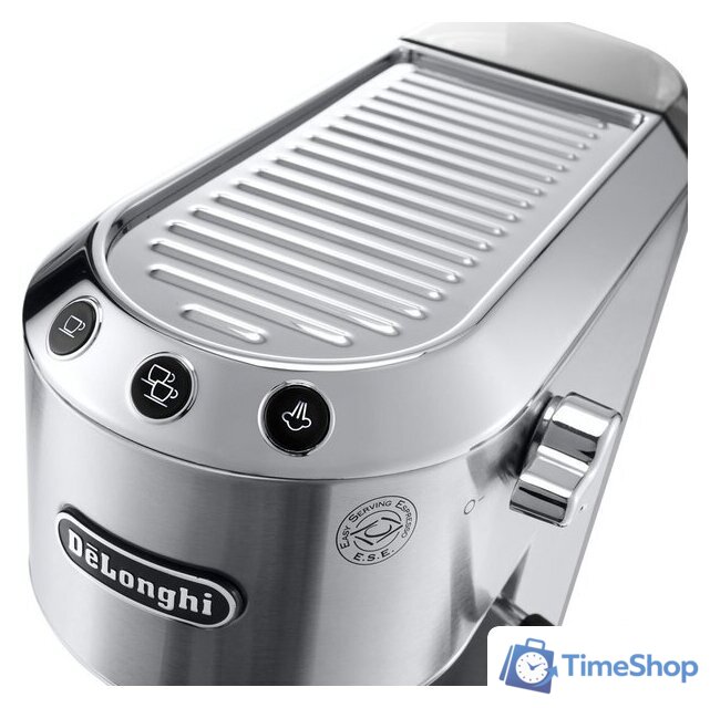 Рожковая кофеварка DeLonghi Dedica EC 685.M - Изображение №3 — Интернет-магазин Time-Shop