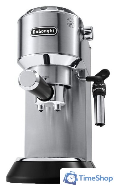Рожковая кофеварка DeLonghi Dedica EC 685.M - Изображение №2 — Интернет-магазин Time-Shop