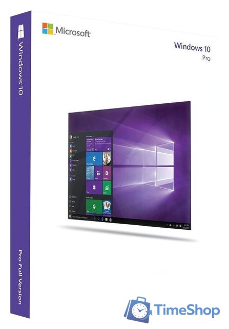 Операционная система Microsoft Windows 10 Pro 32/64-bit FPP (1 ПК, бессрочная лицензия) - Изображение №1 — Интернет-магазин Time-Shop