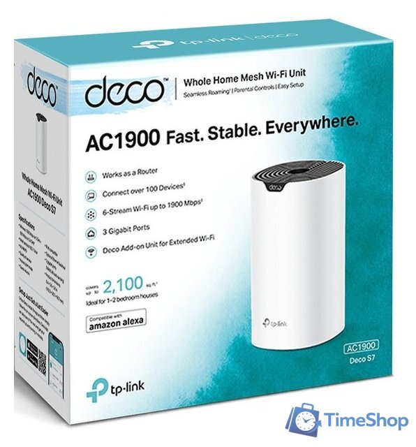Wi-Fi система TP-Link Deco S7 (1 шт) - Изображение №2 — Интернет-магазин Time-Shop