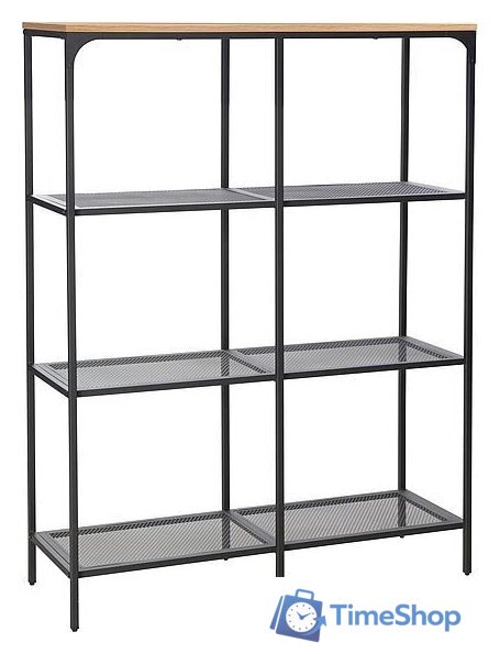 Стеллаж Signal Lex A (дуб/черный) - Изображение №1 — Интернет-магазин Time-Shop