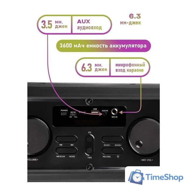 Беспроводная колонка SmartBuy Luck SBS-5520 - Изображение №4 — Интернет-магазин Time-Shop