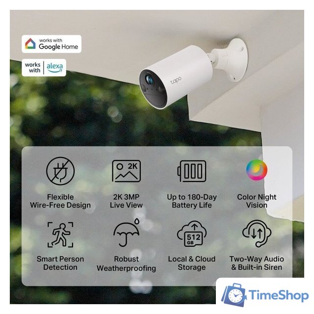 IP-камера TP-Link Tapo C410 (1-pack) - Изображение №17 — Интернет-магазин Time-Shop