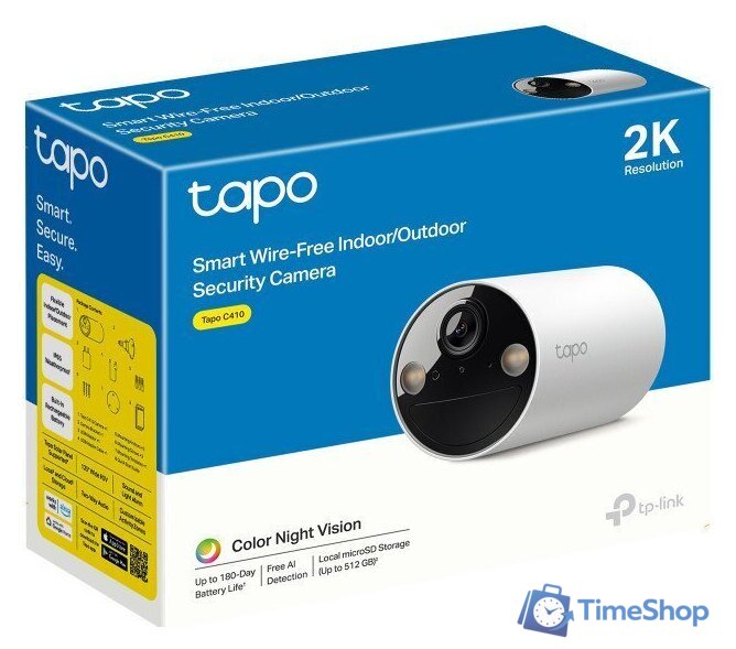 IP-камера TP-Link Tapo C410 (1-pack) - Изображение №14 — Интернет-магазин Time-Shop
