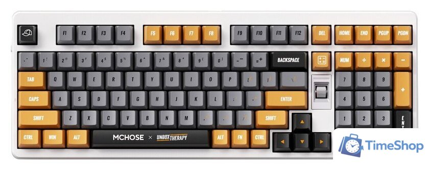 Клавиатура MCHOSE x Unbox Therapy UT98 Retro Therapy (Outemu Silent Peach V3) - Изображение №1 — Интернет-магазин Time-Shop