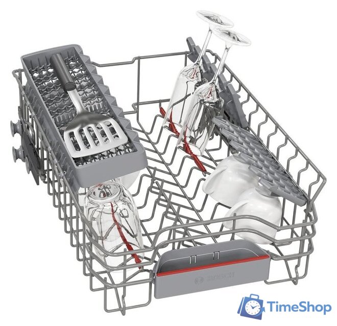Встраиваемая посудомоечная машина Bosch Serie 4 SPV4EKX25E - Изображение №4 — Интернет-магазин Time-Shop