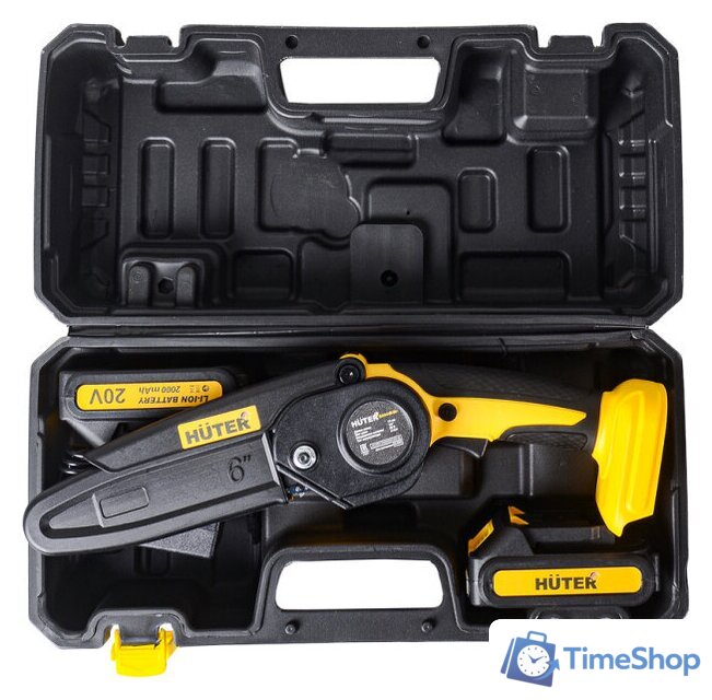 Аккумуляторная пила Huter ELS-2-Li-6K 70/10/35 (с 2-мя АКБ, кейс) - Изображение №1 — Интернет-магазин Time-Shop