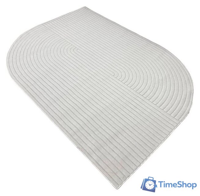 Ковер для жилой комнаты Radjab Carpet Сканди Сизаль Прямоугольник 10980A 13055RK (1.6x2.3, Cream/Cream) - Изображение №1 — Интернет-магазин Time-Shop