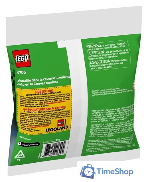 Конструктор LEGO Minecraft 30705 Битва в Пышной пещере - Изображение №3 — Интернет-магазин Time-Shop