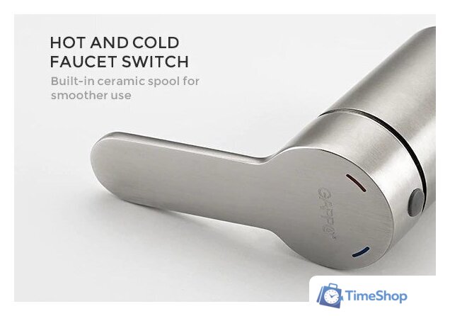 Смеситель Gappo G1199-30 - Изображение №6 — Интернет-магазин Time-Shop
