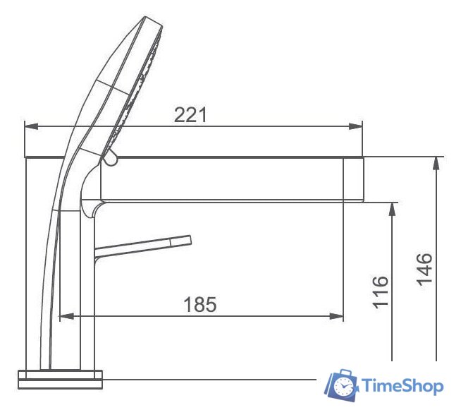 Смеситель Gappo G1199-30 - Изображение №8 — Интернет-магазин Time-Shop