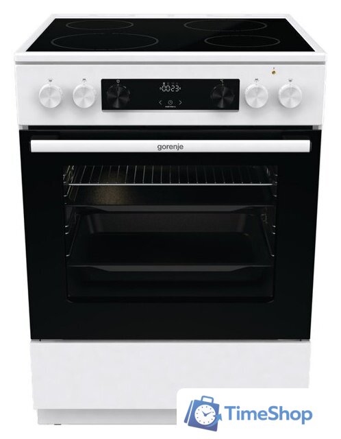 Кухонная плита Gorenje GEC6C40WD - Изображение №1 — Интернет-магазин Time-Shop