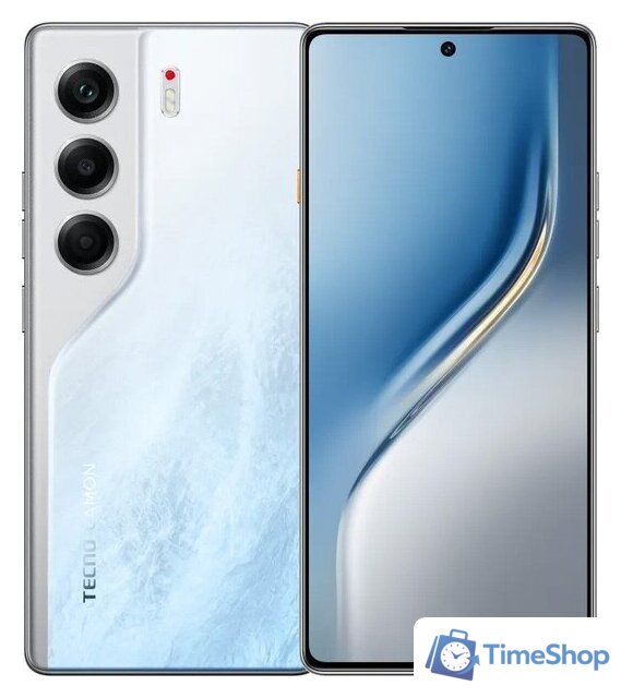 Телефон Tecno Camon 40 8GB/256GB (ледяной белый) - Изображение №1 — Интернет-магазин Time-Shop