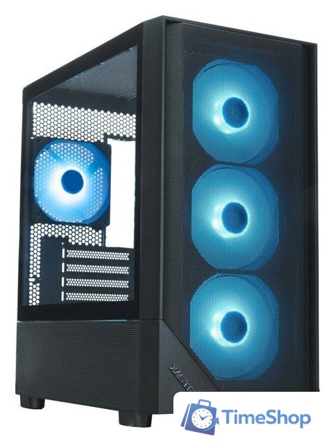 Корпус XASTRA A401M 4ARGB-V2 (черный) - Изображение №1 — Интернет-магазин Time-Shop