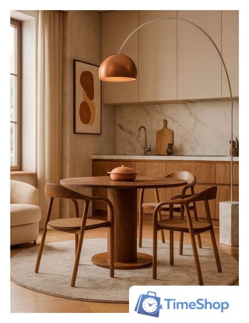 Стул с подлокотниками ПМЦ Био (дуб натуральный/покрытие терра) - Изображение №15 — Интернет-магазин Time-Shop