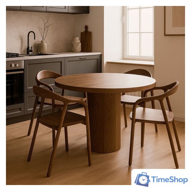 Стул с подлокотниками ПМЦ Био (дуб натуральный/покрытие терра) - Изображение №13 — Интернет-магазин Time-Shop