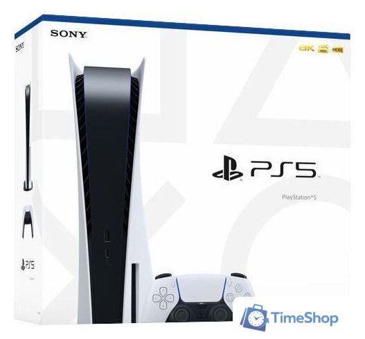 Игровая приставка Sony PlayStation 5 CFI-10XX (1 ревизия, с дисководом) - Изображение №1 — Интернет-магазин Time-Shop