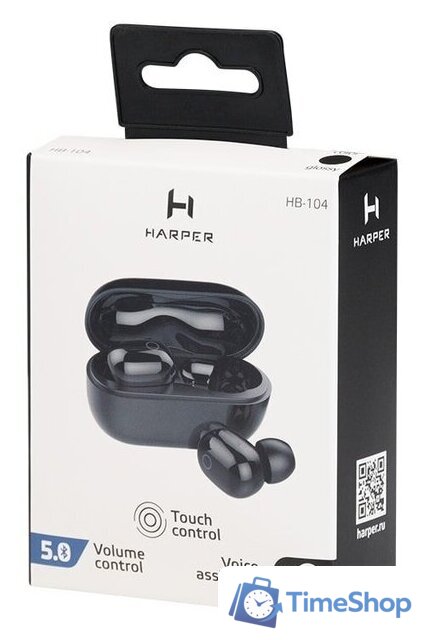 Наушники Harper HB-104 (черный) - Изображение №6 — Интернет-магазин Time-Shop