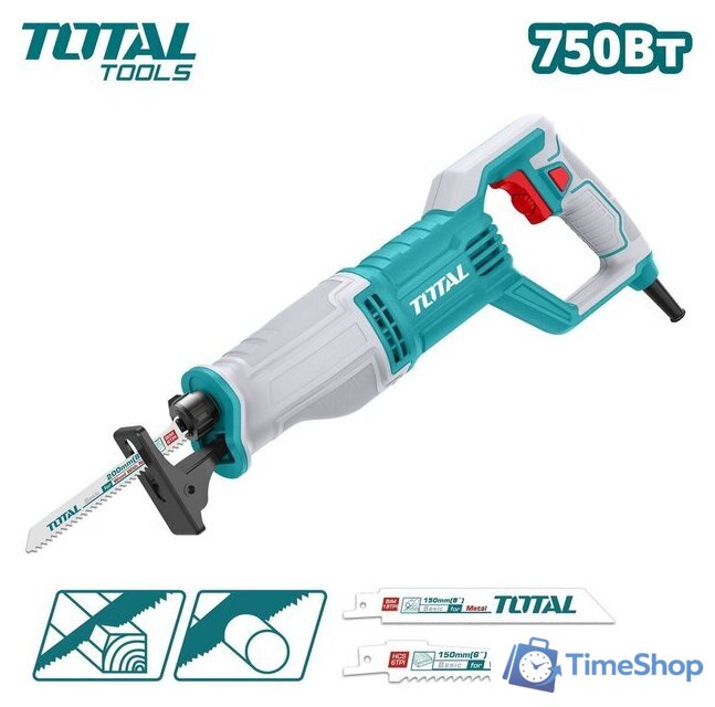 Сабельная пила Total TS100756 - Изображение №1 — Интернет-магазин Time-Shop