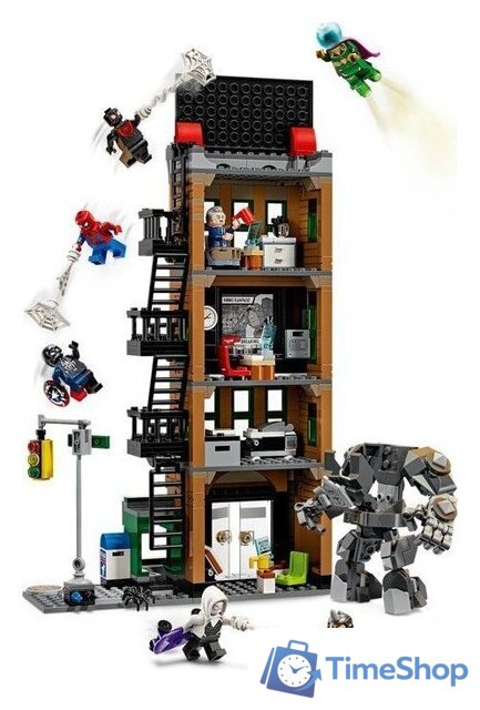 Конструктор LEGO Marvel 76342 Spider-Man Человек-паук против Мистерио: Дейли Бьюгл - Изображение №3 — Интернет-магазин Time-Shop