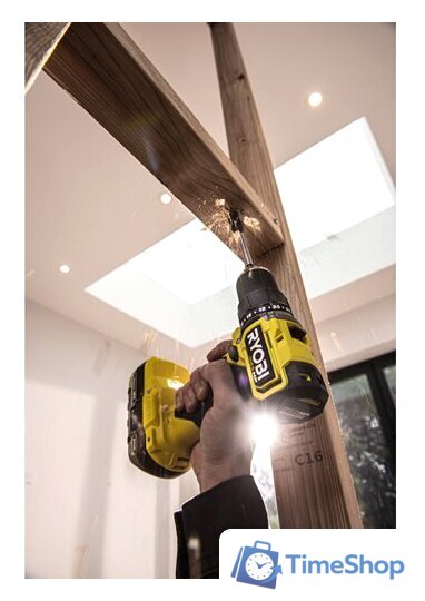 Дрель-шуруповерт Ryobi HP RDD18C-220S 5133004980 (с 2-мя АКБ) - Изображение №6 — Интернет-магазин Time-Shop