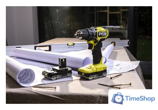 Дрель-шуруповерт Ryobi HP RDD18C-220S 5133004980 (с 2-мя АКБ) - Изображение №2 — Интернет-магазин Time-Shop