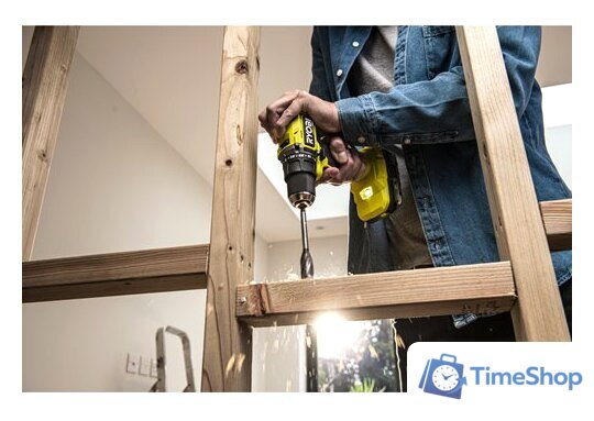 Дрель-шуруповерт Ryobi HP RDD18C-220S 5133004980 (с 2-мя АКБ) - Изображение №4 — Интернет-магазин Time-Shop