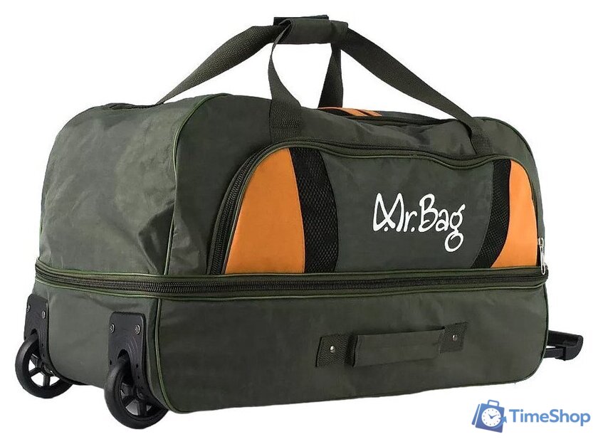 Сумка-тележка Mr.Bag 143-K9-MB-KHK (хаки) - Изображение №1 — Интернет-магазин Time-Shop