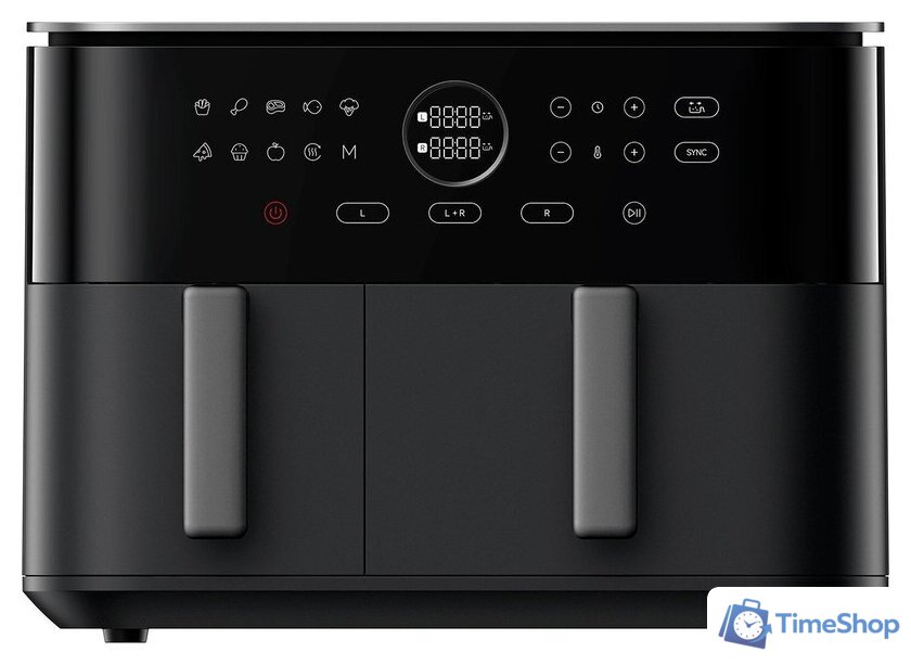 Аэрогриль (аэрофритюрница) Xiaomi Dual Zone Air Fryer 10L MAF-D1001 (евровилка) - Изображение №1 — Интернет-магазин Time-Shop