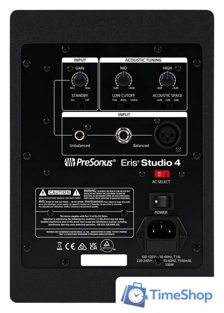 Монитор ближнего поля PreSonus Eris Studio 4 Single - Изображение №2 — Интернет-магазин Time-Shop