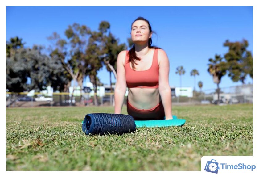 Беспроводная колонка JBL Charge 5 (красный) - Изображение №14 — Интернет-магазин Time-Shop