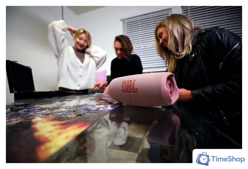 Беспроводная колонка JBL Charge 5 (красный) - Изображение №15 — Интернет-магазин Time-Shop