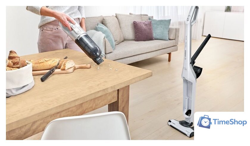 Пылесос Bosch Flexxo Gen2 28Vmax White BBH3ALL28 - Изображение №2 — Интернет-магазин Time-Shop