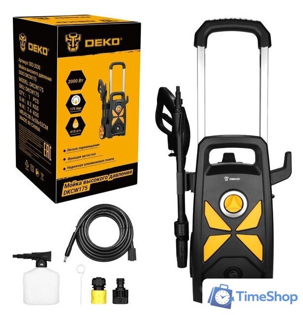 Мойка высокого давления Deko DKCW175 083-2030 - Изображение №1 — Интернет-магазин Time-Shop