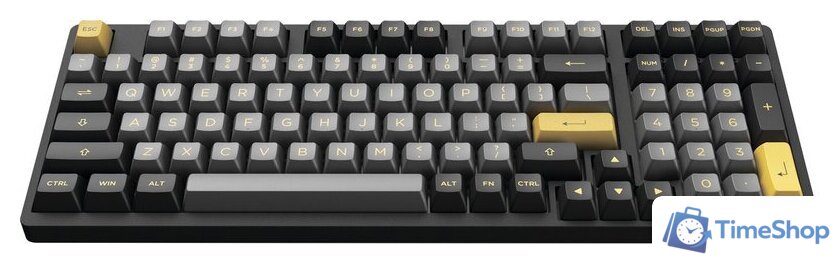 Клавиатура Akko 3098N Black & Gold (TTC Gold Pink) - Изображение №6 — Интернет-магазин Time-Shop
