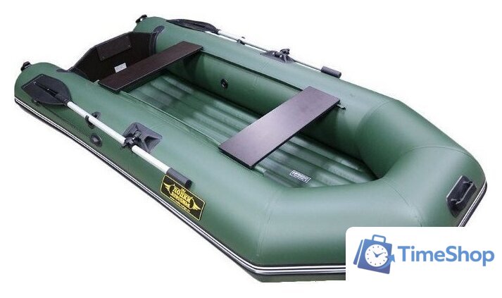 Моторно-гребная лодка Муссон 2800 НД (зеленый) - Изображение №6 — Интернет-магазин Time-Shop