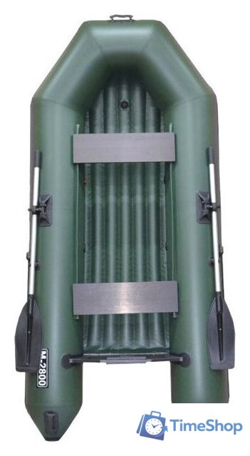 Моторно-гребная лодка Муссон 2800 НД (зеленый) - Изображение №1 — Интернет-магазин Time-Shop