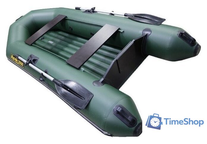 Моторно-гребная лодка Муссон 2800 НД (зеленый) - Изображение №7 — Интернет-магазин Time-Shop