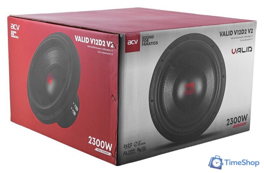 Головка сабвуфера ACV Valid V12D2 V2 - Изображение №8 — Интернет-магазин Time-Shop