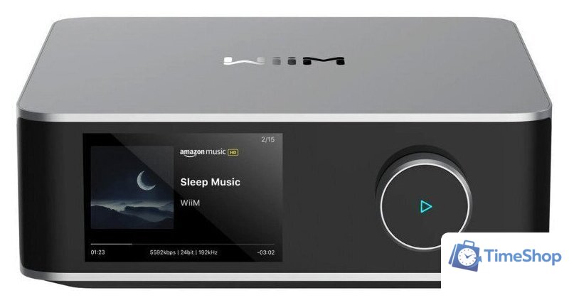 Сетевой интегральный усилитель WiiM Amp Ultra (серебристый) - Изображение №1 — Интернет-магазин Time-Shop