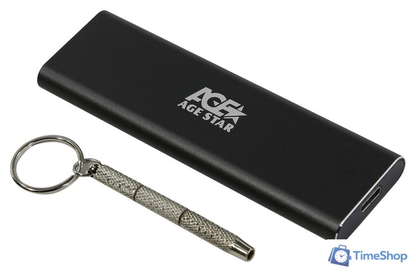 Бокс для накопителей M.2 AgeStar 31UBNV1C - Изображение №1 — Интернет-магазин Time-Shop