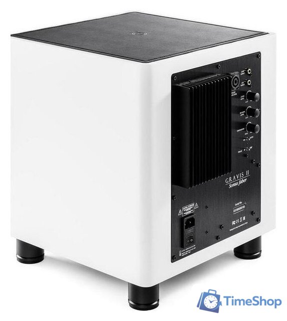 Проводной сабвуфер Sonus Faber Gravis II (белый) - Изображение №3 — Интернет-магазин Time-Shop