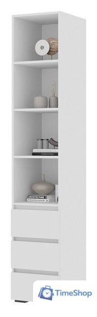 Стеллаж Стендмебель Хелен ПН 02 (белый/белый) - Изображение №1 — Интернет-магазин Time-Shop