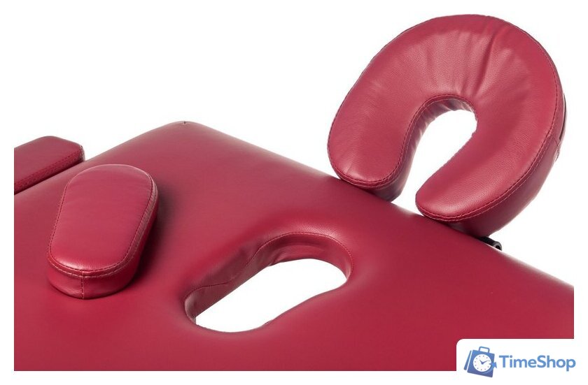 Массажный стол Calmer Bamboo Three 70 (красный) - Изображение №12 — Интернет-магазин Time-Shop