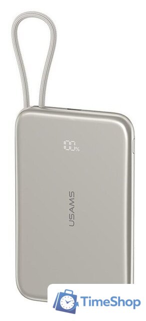 Внешний аккумулятор Usams CD227 5000mAh (титановый) - Изображение №1 — Интернет-магазин Time-Shop