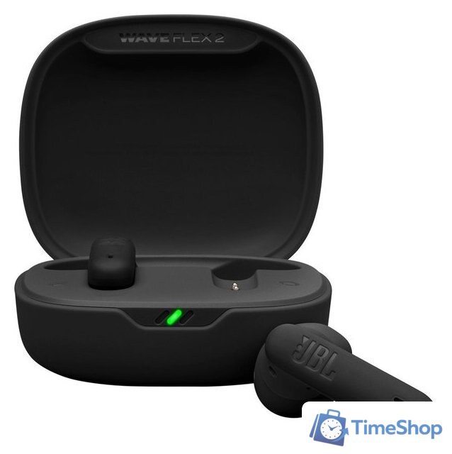 Наушники JBL Wave Flex 2 (черный) - Изображение №1 — Интернет-магазин Time-Shop