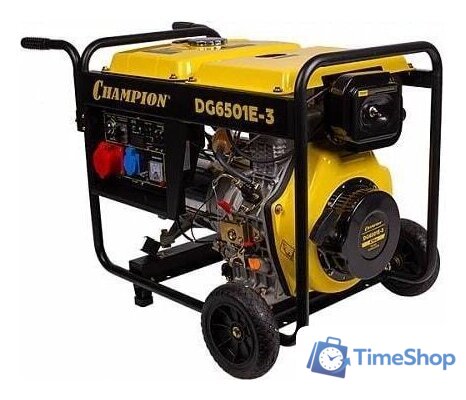 Дизельный генератор Champion DG6501E-3 - Изображение №2 — Интернет-магазин Time-Shop